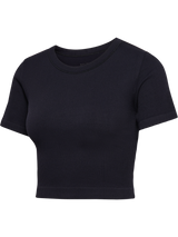 hummel Women's Pulse Seamless Rib Short Sleeve T-Shirt-1