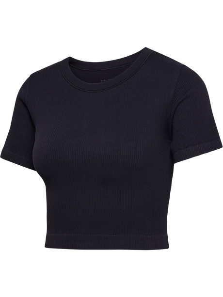 hummel Women's Pulse Seamless Rib Short Sleeve T-Shirt-1