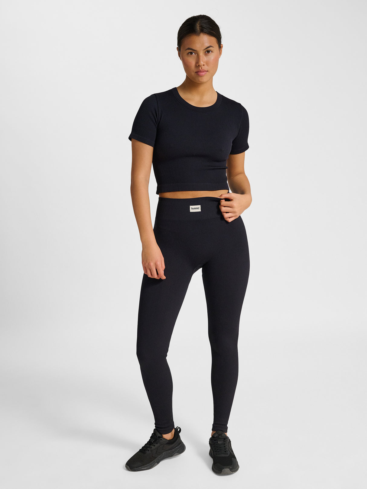 hummel Women's Pulse Seamless Rib Short Sleeve T-Shirt-6
