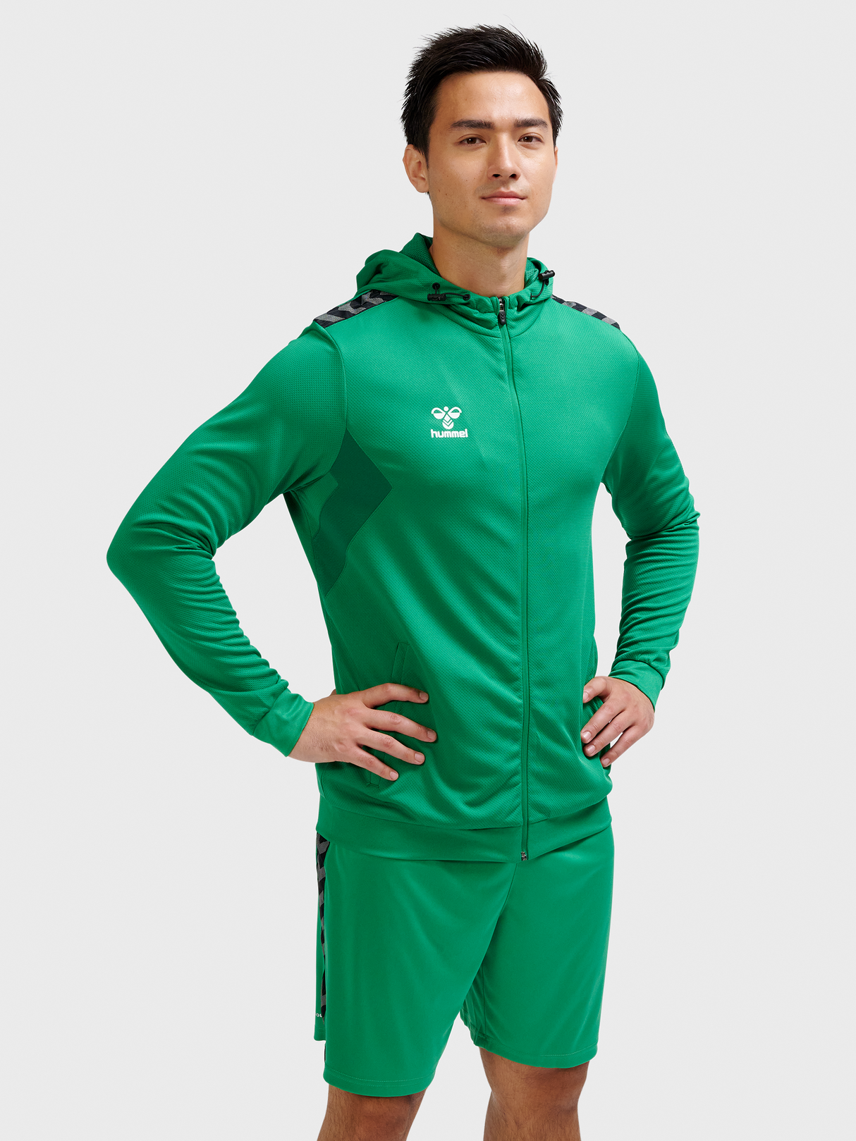 hummel Men's Authentic Polyester Zip Hoodie-6