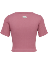 hummel Women's Pulse Seamless Rib Short Sleeve T-Shirt-2