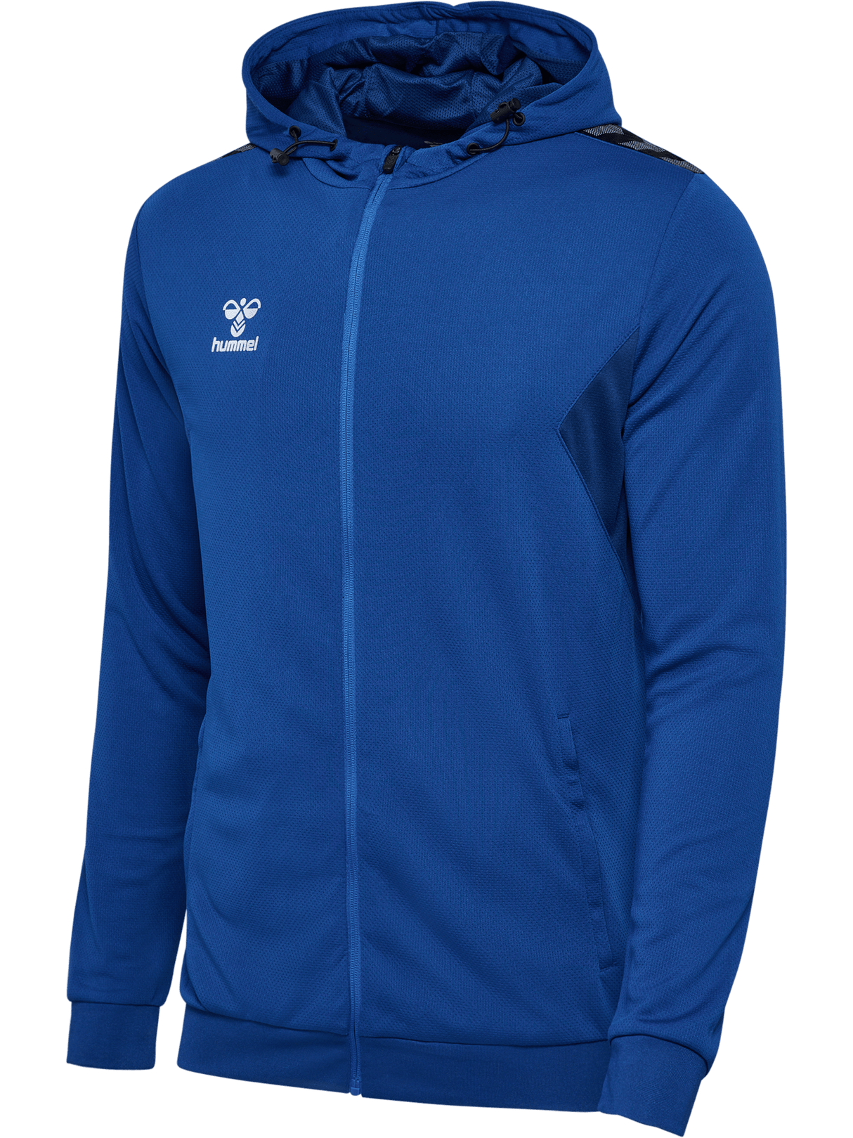 hummel Men's Authentic Polyester Zip Hoodie-1
