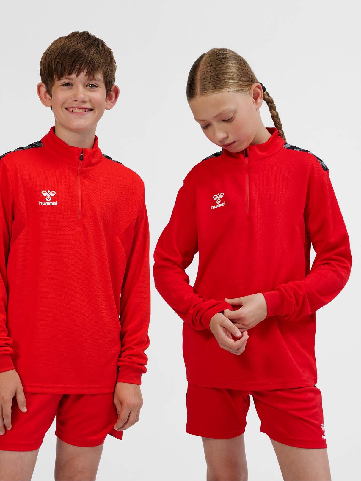 hummel Youth Authentic Half Zip Sweatshirt-5