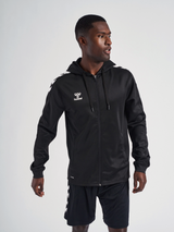 hummel Unisex Core XK Poly Zip Hood Sweatshirt-6