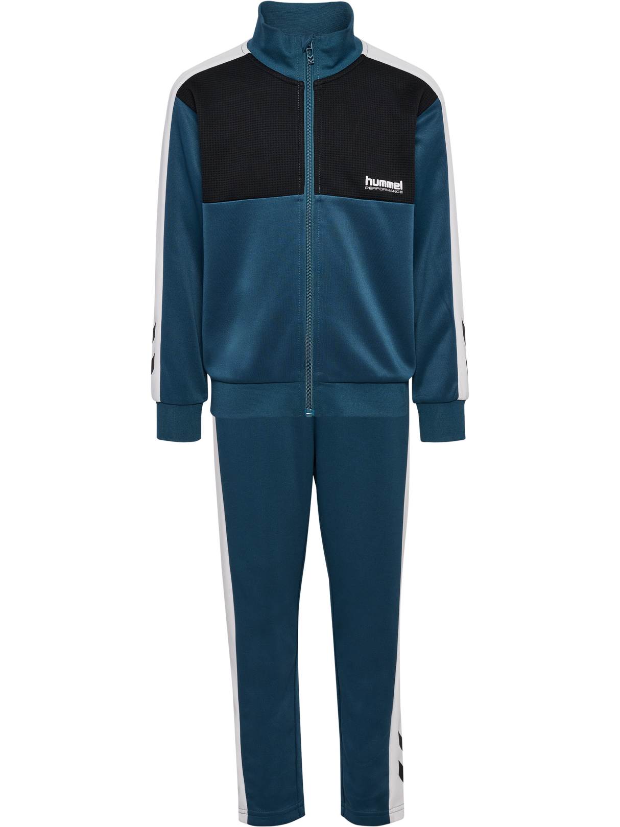 hummel Youth Colorblock Tracksuit-1