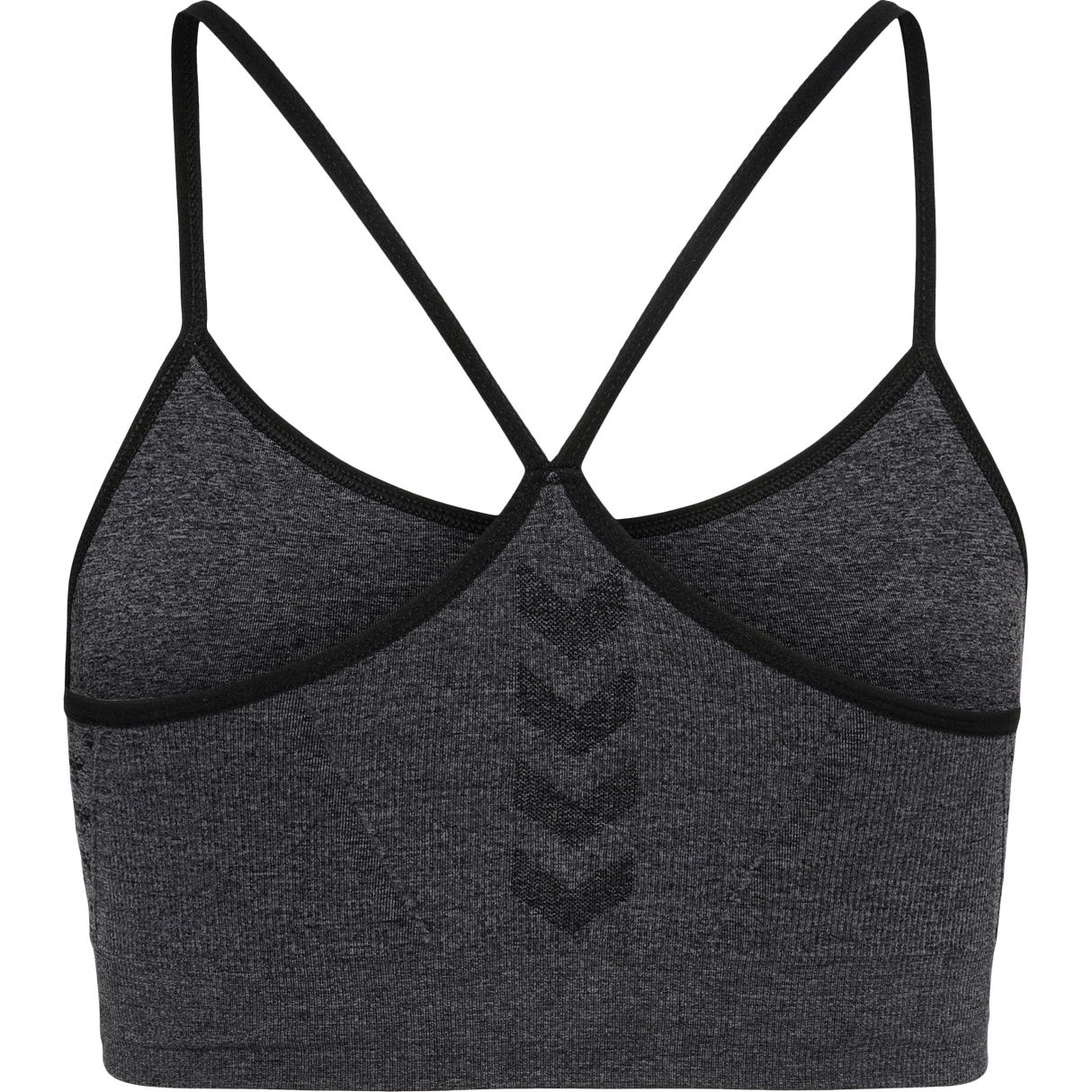 hummel Women's Ci Seamless Scrunch Sports Bra-2