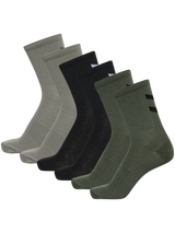 hummel Unisex Chevron 6-Pack Socks-1