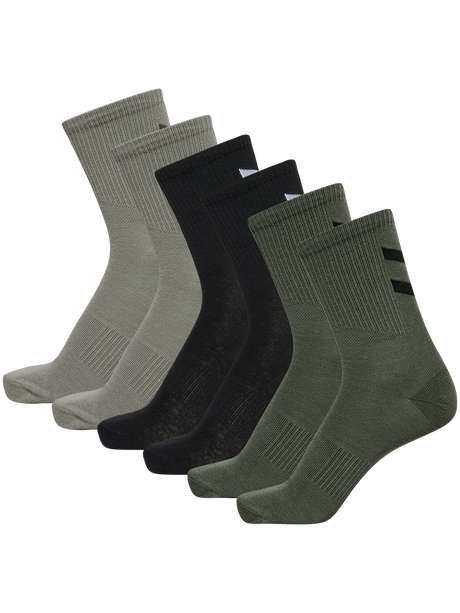 hummel Unisex Chevron 6-Pack Socks-1