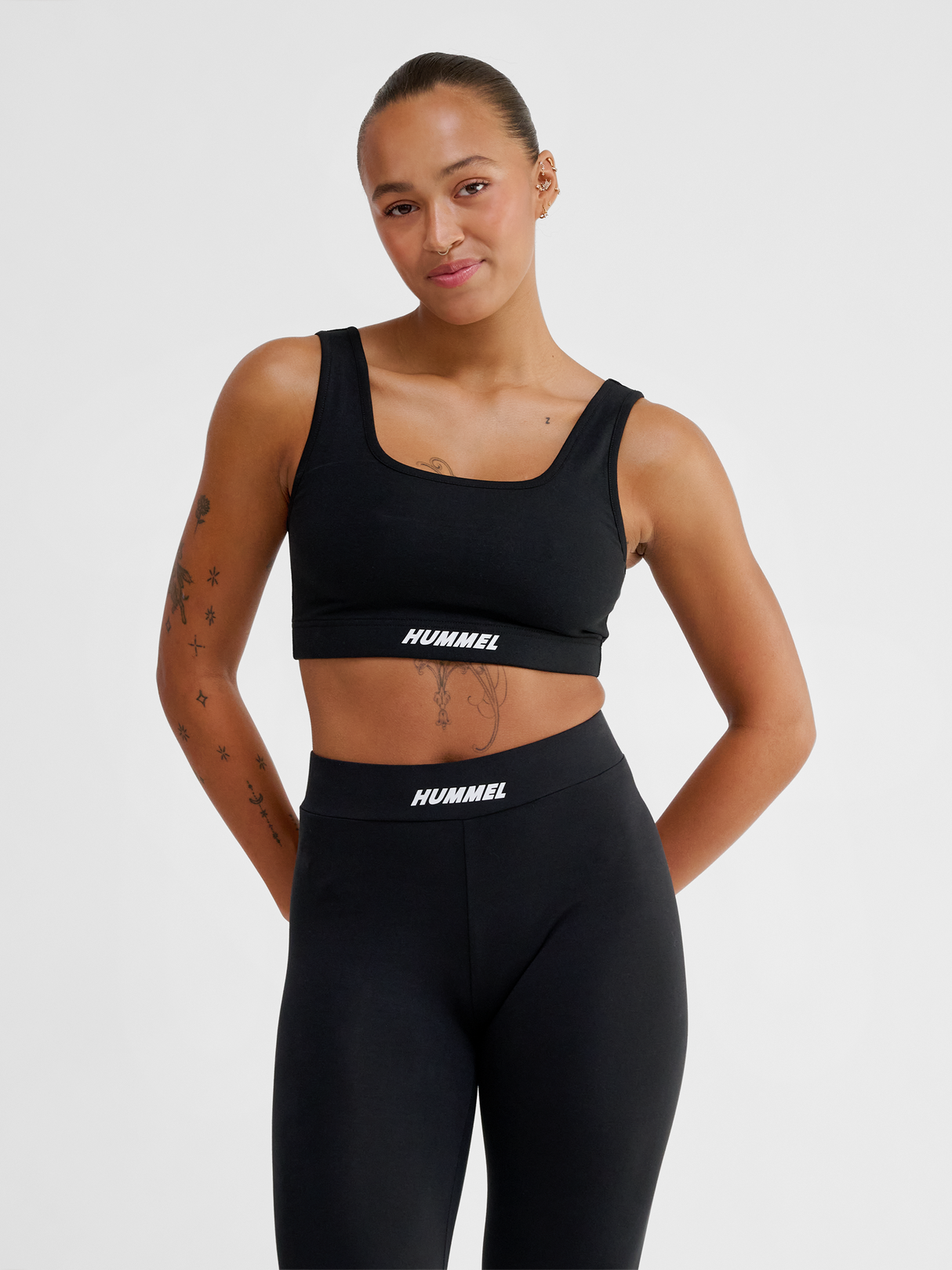 hummel Women's Elemental Cotton Sports Top-5
