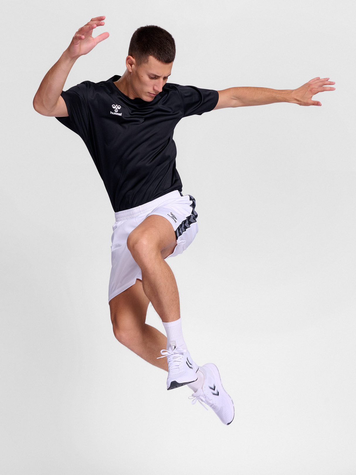 hummel Men's Essential Short Sleeve Soccer Jersey-4