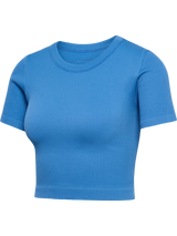 hummel Women's Pulse Seamless Rib Short Sleeve T-Shirt-1