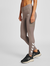 hummel Women's Mindful Training Chipo Mid Waist Tights-5