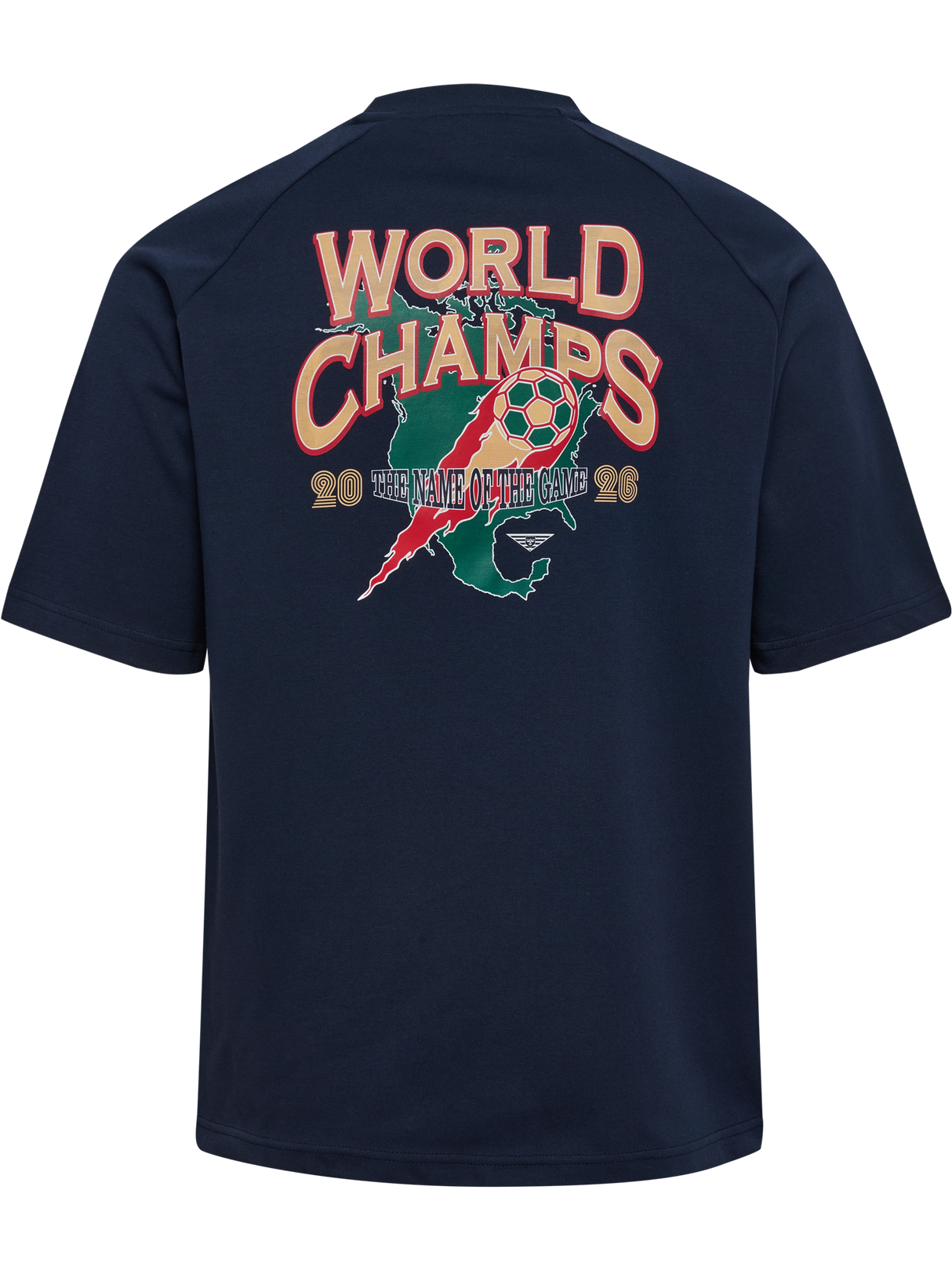hummel Unisex World 26 Short Sleeve T-Shirt-2