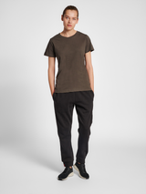 hummel Women's Red Basic Sweatpants-4