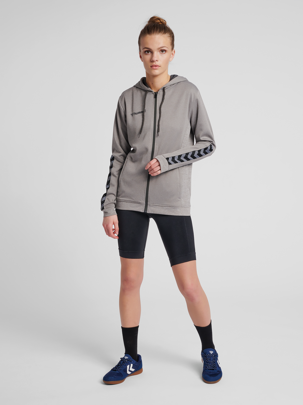 hummel Women's Authentic Poly Zip Hoodie-5