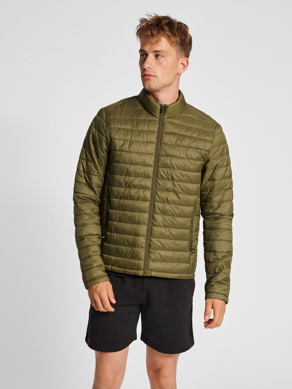 hummel Men's Red Quilted Jacket-5