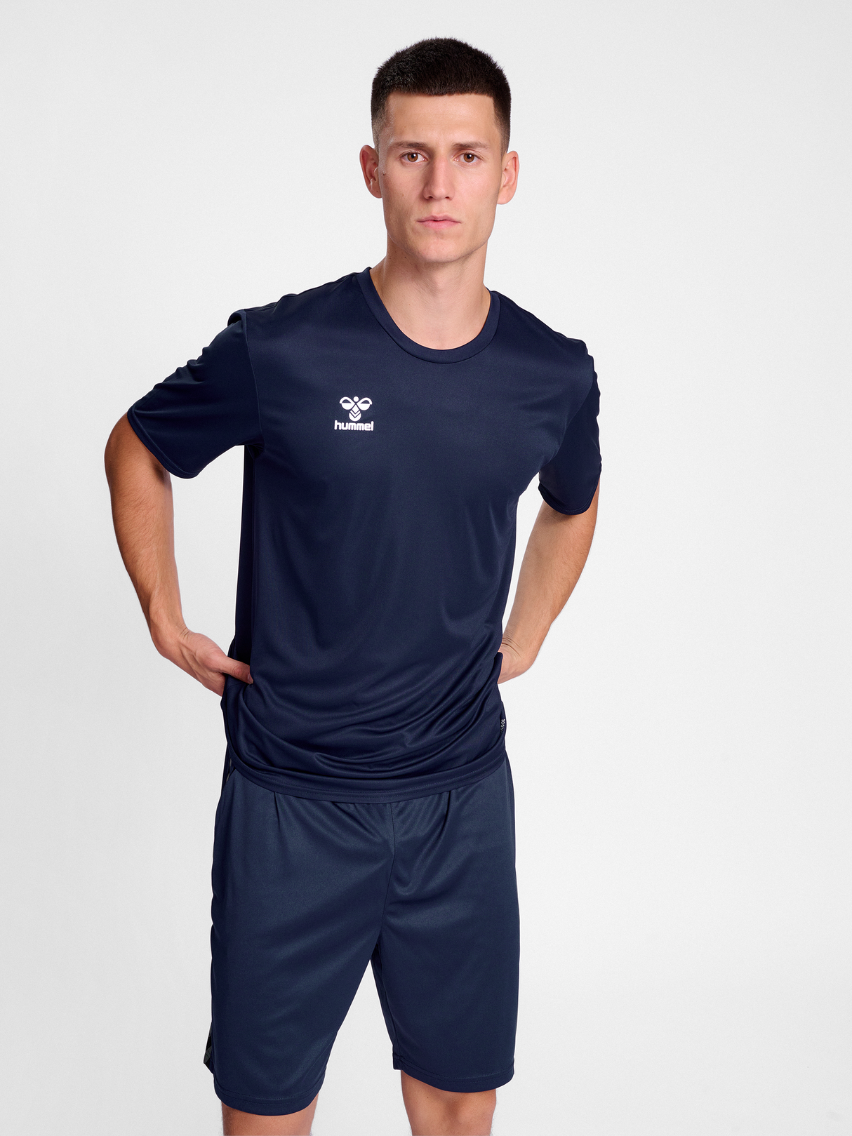 hummel Men's Essential Short Sleeve Soccer Jersey-5