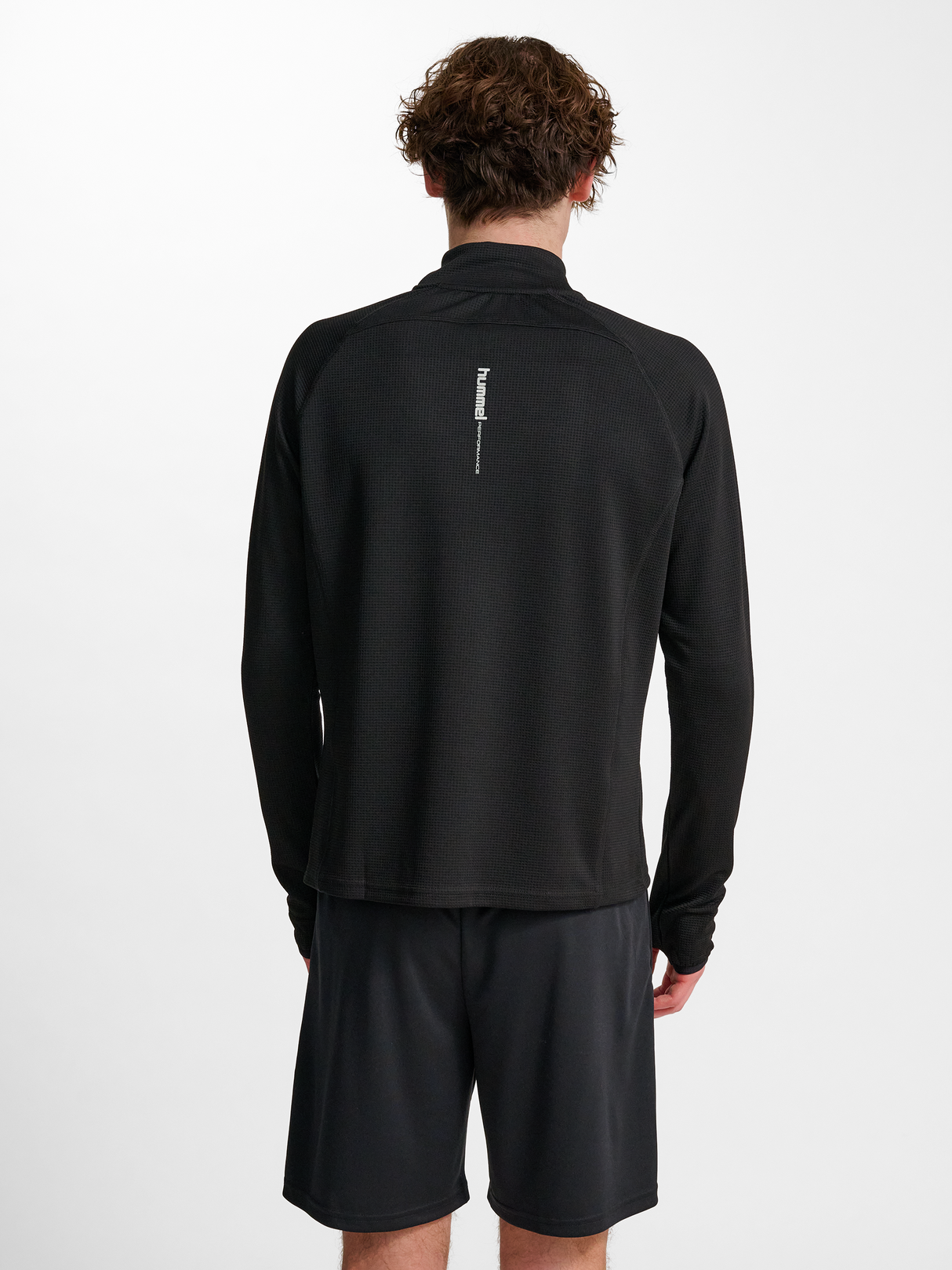hummel Men's Pulse Half Zip Midlayer-4