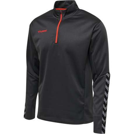 hummel Men's Authentic Half Zip Sweatshirt-1