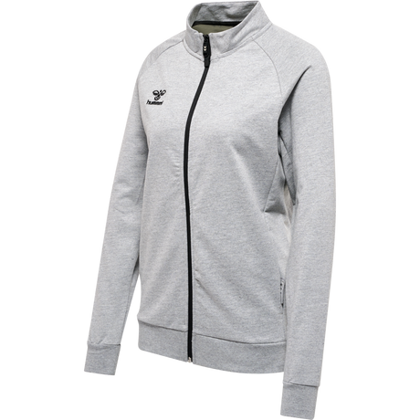 hummel Women's Move Grid Cotton Zip Jacket-1