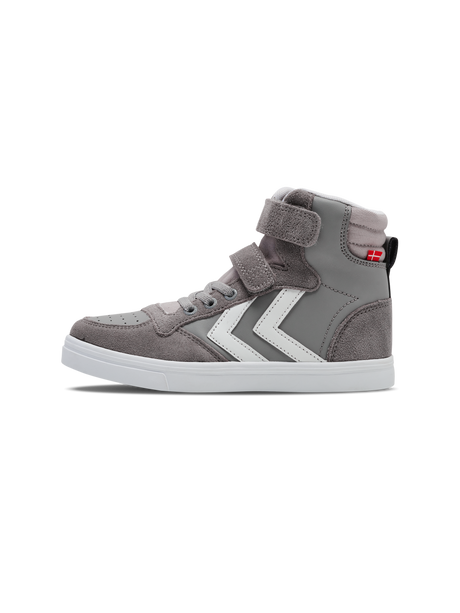 hummel Youth Slimmer Stadil Leather High Shoes-1