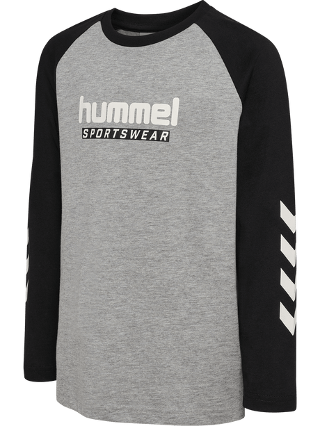 hummel Youth Logo Long Sleeve T-Shirt Noos-1