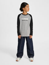 hummel Youth Logo Long Sleeve T-Shirt Noos-6