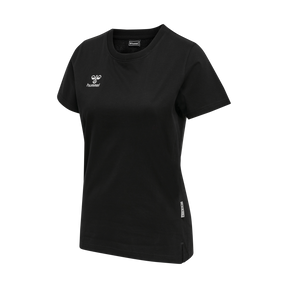 hummel Women's Move Grid Cotton Short Sleeve T-Shirt-1