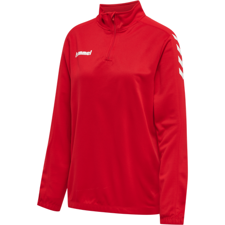 hummel Women's Core Poly Half Zip Sweatshirt-1
