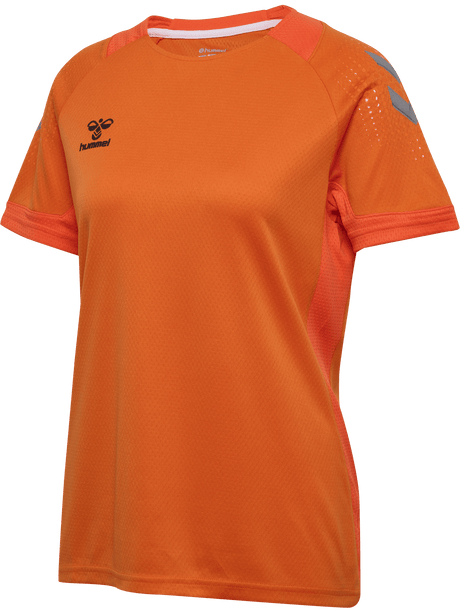 hummel Women's Lead Short Sleeve Poly Jersey-1