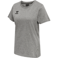 hummel Women's Move Grid Cotton Short Sleeve T-Shirt-1