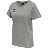 hummel Women's Move Grid Cotton Short Sleeve T-Shirt-1