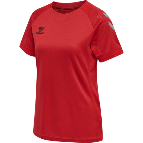 hummel Women's Lead Short Sleeve Poly Jersey-1