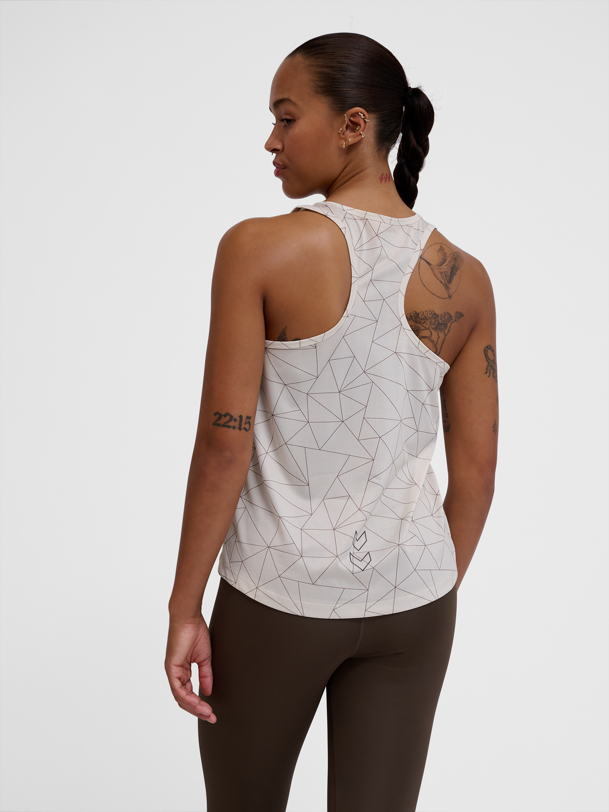 hummel Women's Court AOP Light Weight Tank Top-5