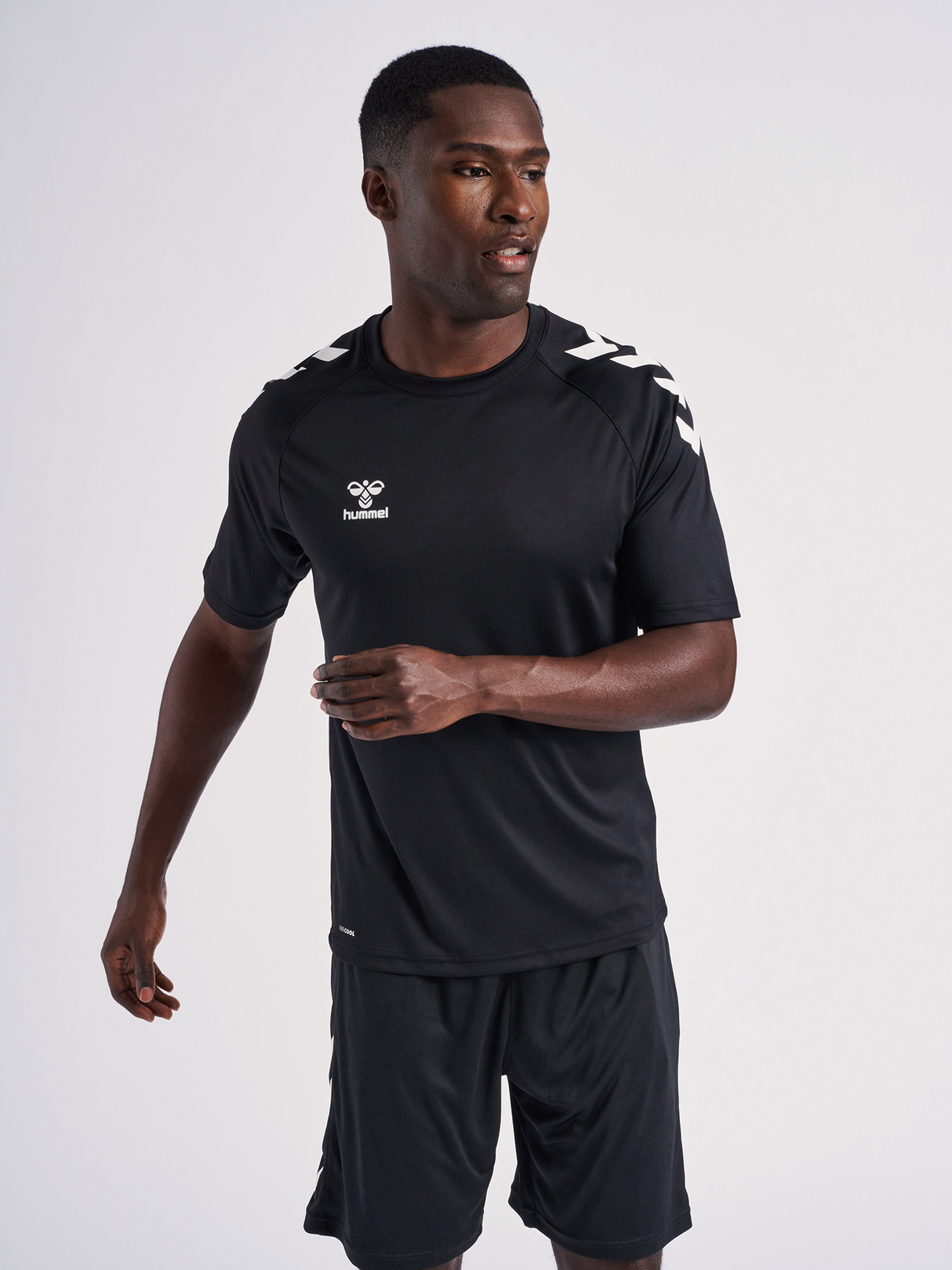 hummel Men's Core XK Core Poly Short Sleeve T-Shirt-5