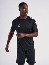 hummel Men's Core XK Core Poly Short Sleeve T-Shirt-5