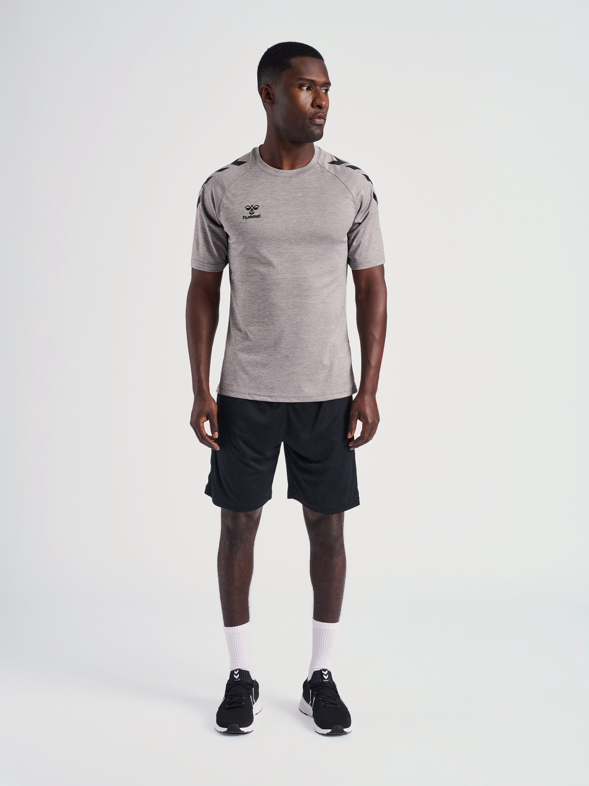 hummel Men's Core XK Core Poly Short Sleeve T-Shirt-4