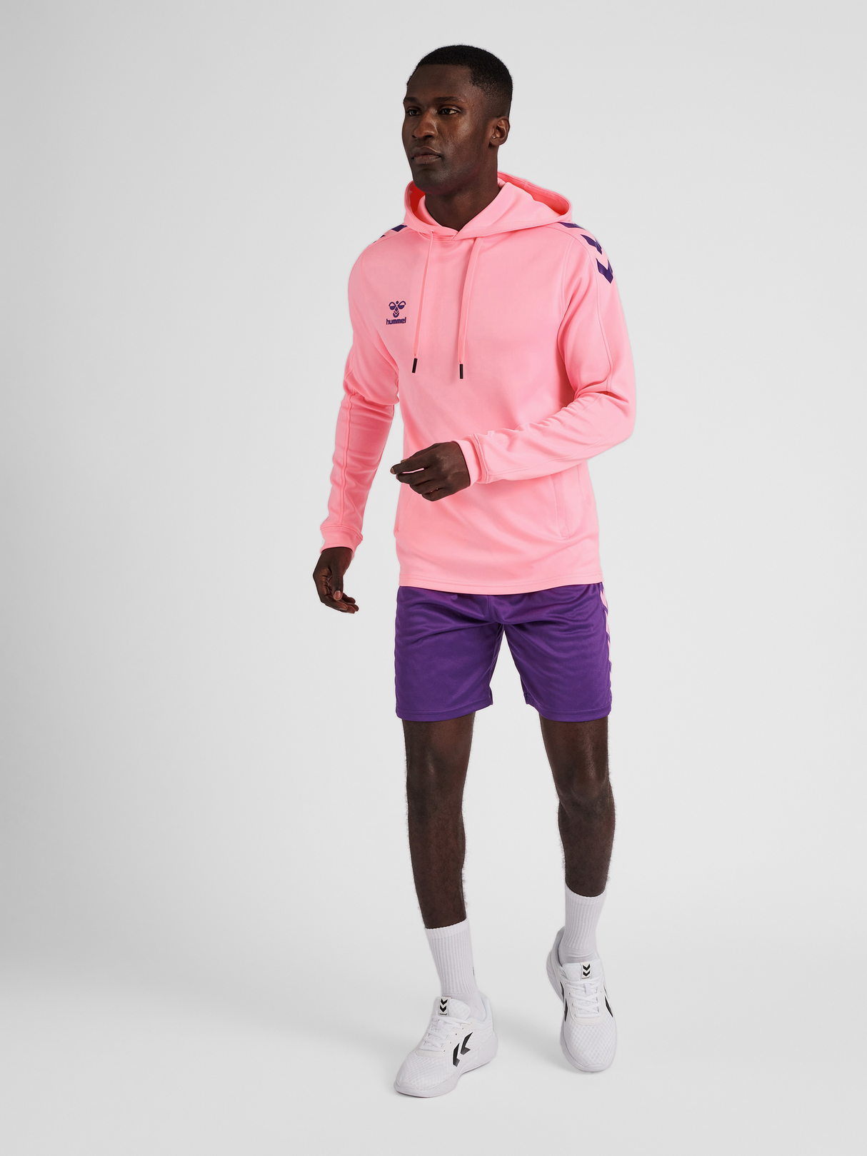 hummel Unisex Core XK Poly Sweat Hoodie-4