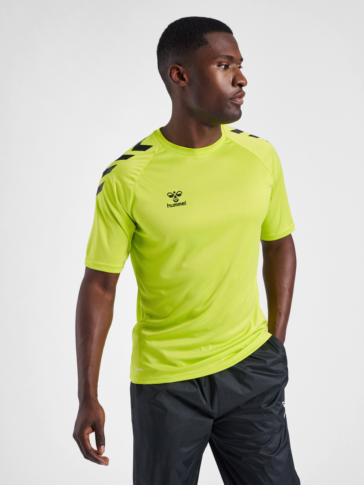 hummel Men's Core XK Core Poly Short Sleeve T-Shirt-5