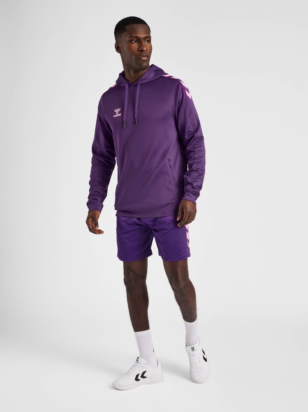 hummel Unisex Core XK Poly Sweat Hoodie-4