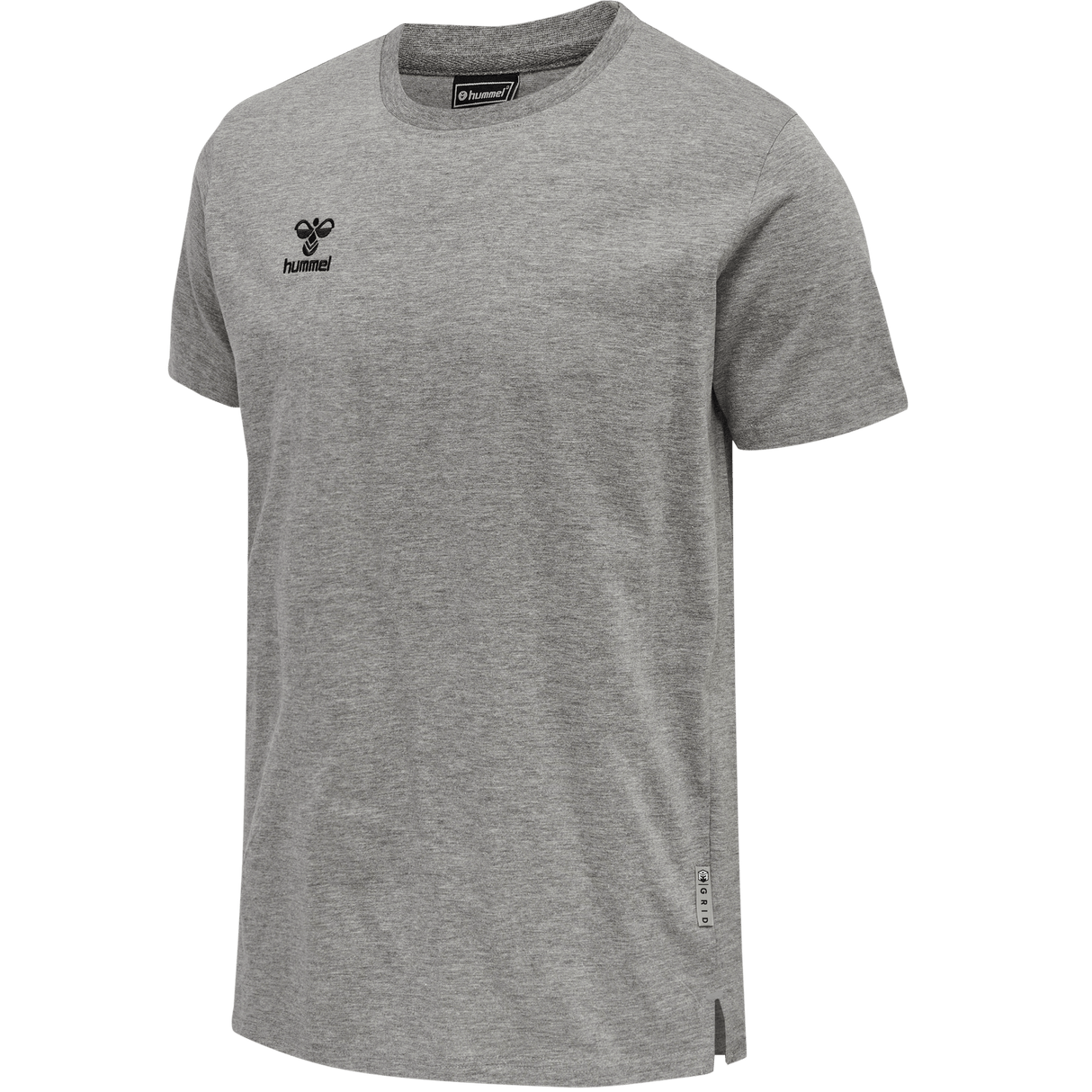 hummel Men's Move Grid Cotton Short Sleeve T-Shirt-1