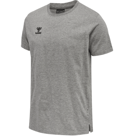 hummel Men's Move Grid Cotton Short Sleeve T-Shirt-1