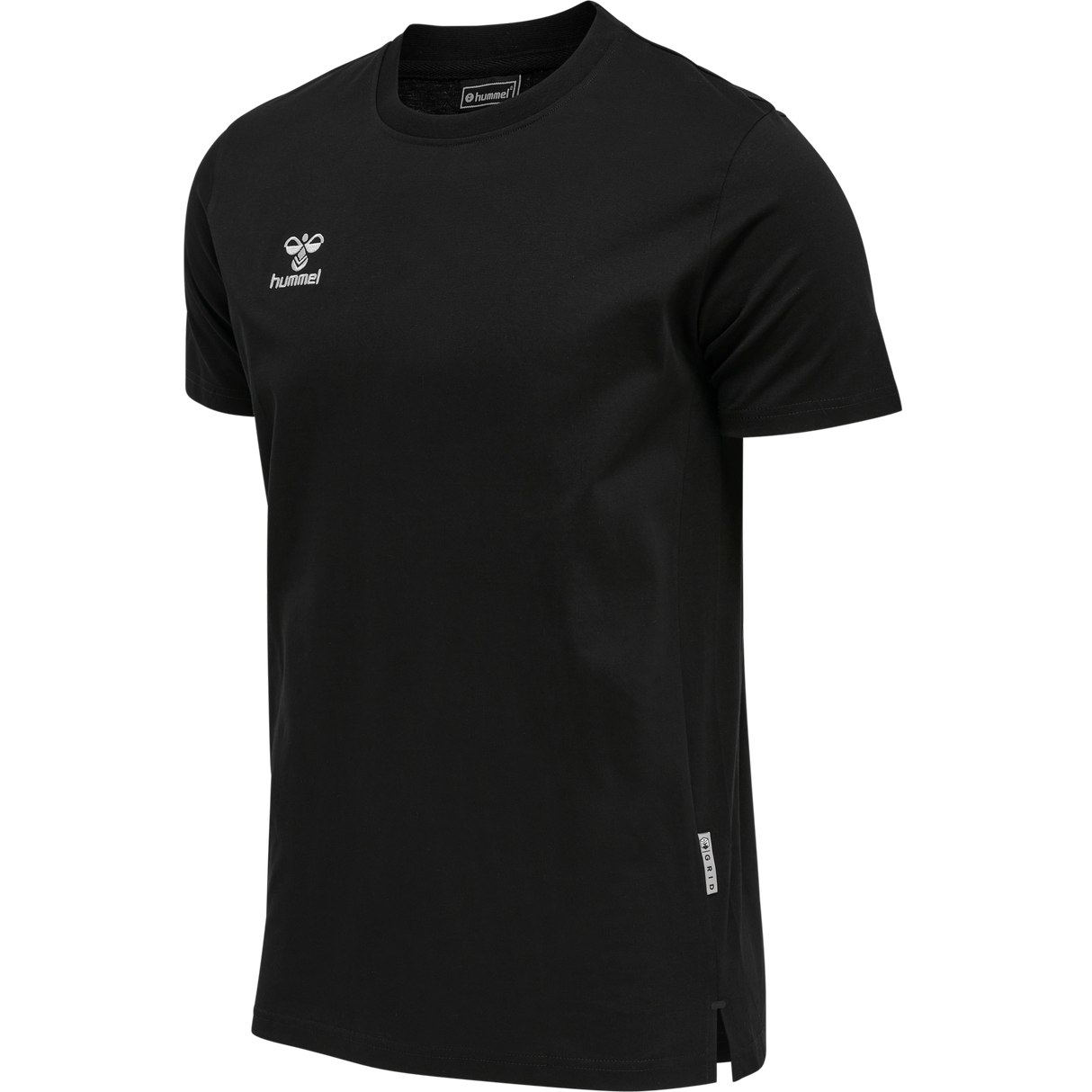 hummel Men's Move Grid Cotton Short Sleeve T-Shirt-1