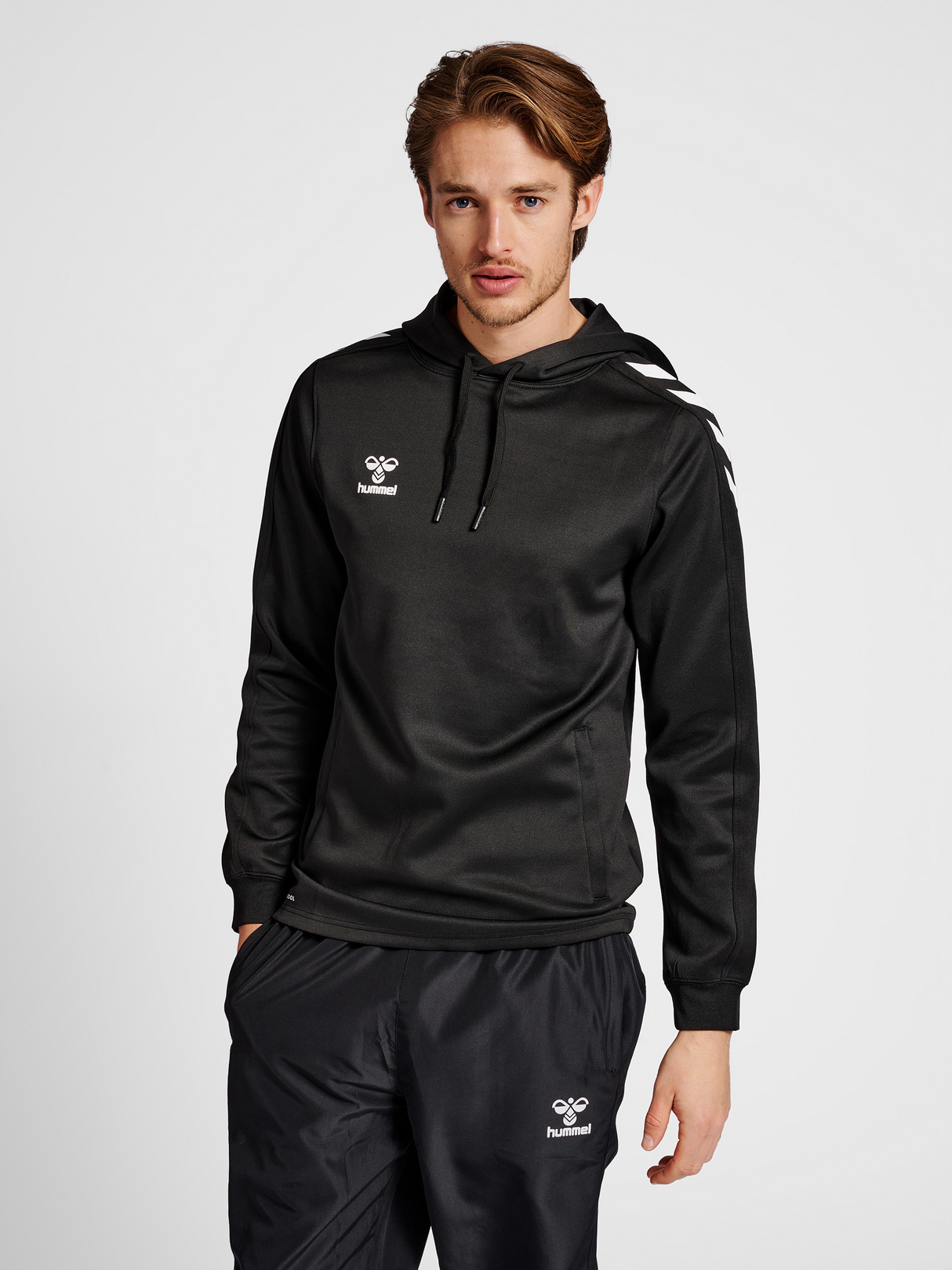 hummel Unisex Core XK Poly Sweat Hoodie-6