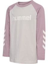 hummel Youth Logo Long Sleeve T-Shirt Noos-1
