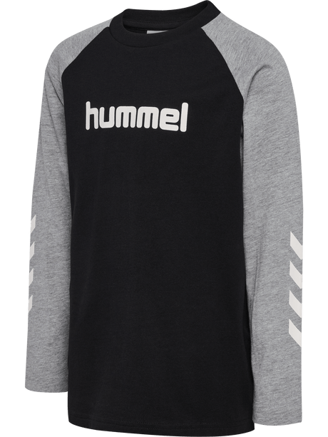 hummel Youth Logo Long Sleeve T-Shirt Noos-1