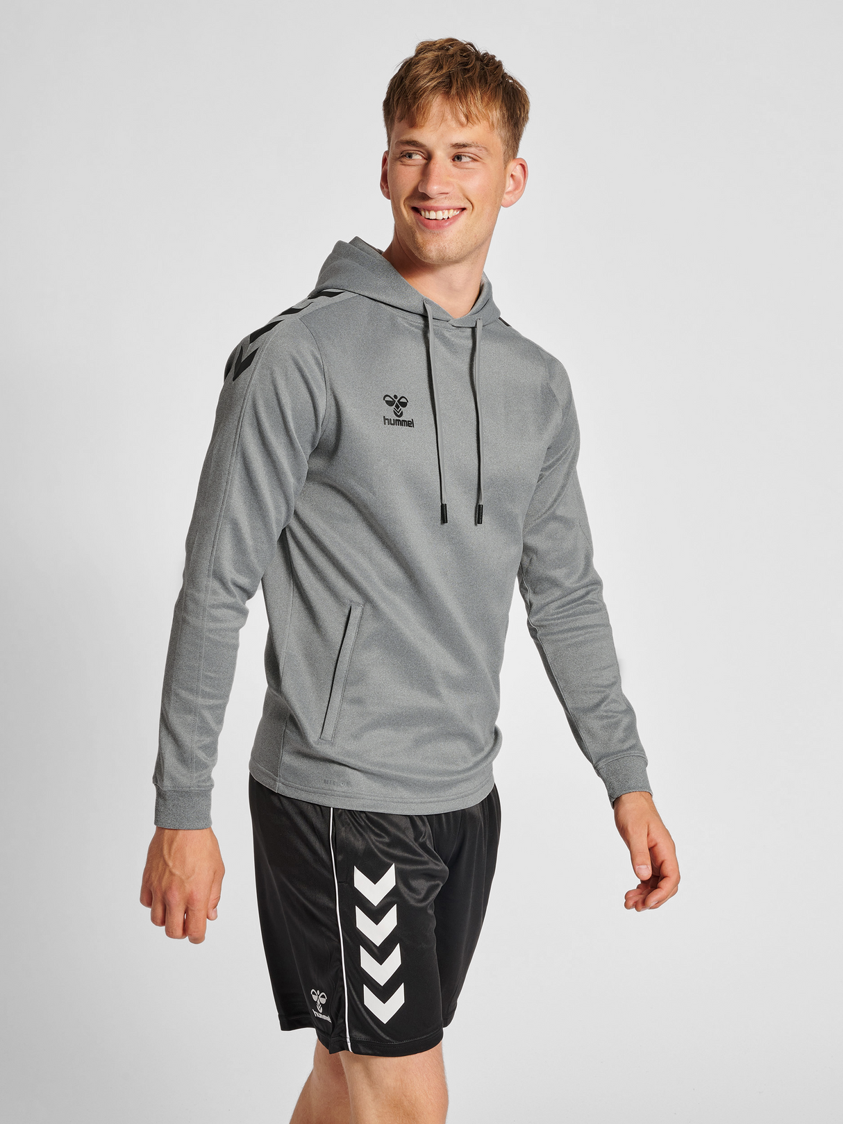 hummel Unisex Core XK Poly Sweat Hoodie-5