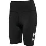 hummel Women's Mindful Training Grace High Waist Tight Shorts-1