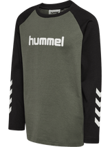 hummel Youth Logo Long Sleeve T-Shirt Noos-1