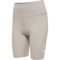 hummel Women's Mindful Training Grace High Waist Tight Shorts-1